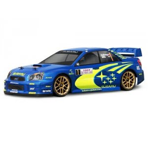 Кузов ралли 1/10 - SUBARU IMPREZA WRC 2004 (200MM/ WB255MM) некрашеный