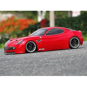 Кузов 1/10 - ALFA ROMEO 8C COMPETIZIONE (200mm) некрашеный