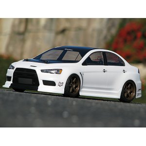 Кузов туринг 1/10 - MITSUBISHI LANCER EVO X (200mm) некрашеный