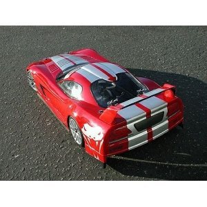 Кузов 1/10 - DODGE VIPER GTS - R 2003 (200MM) - некрашеный