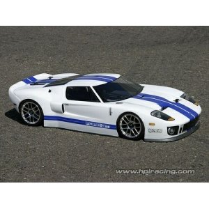 Кузов 1/10 - FORD GT (200MM/WB 255MM) - некрашеный