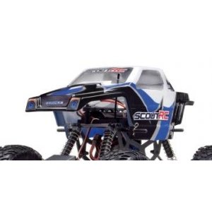 Кузов краулер 1/10 окрашеный (Scout RC Blue W/Decals)