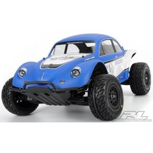 Кузов шорткорс 1/10 - Volkswagen Full Fender Baja Bug (PRO-2 SC, Slash® 2WD and 4WD)