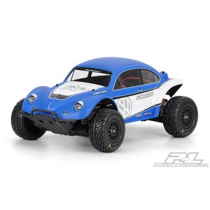 Кузов шорткорс 1/10 - Volkswagen Full Fender Baja Bug (PRO-2 SC, Slash® 2WD and 4WD)