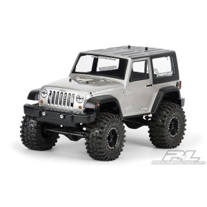 Кузов трак 1/10 - 2009 Jeep Wrangler Rubicon (некрашеный) for SCX10