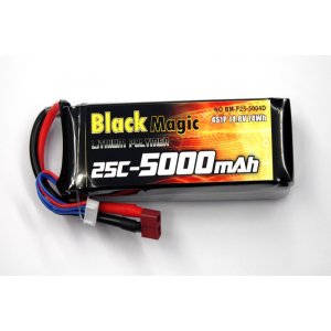 Black Magic LiPo 14,8В(4S) 5000mAh 25C Soft Case Deans plug
