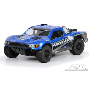 Кузов SC 1/10 - Flo-Tek Ford F-150 Raptor SVT (for Slash, Slash 4X4, SC10, Ultima SC and Blitz) некрашеный