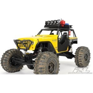 Кузов трофи 1/10 - Jeep Wrangler Rubicon Customized для Wraith