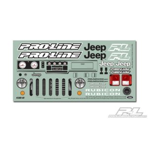 Кузов трофи 1/10 - Jeep Wrangler Rubicon Customized для Wraith