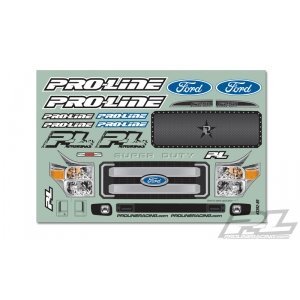 Кузов краулер 1/10 - Ford F-250 Super Duty Cab for Axial SCX10 Trail Honcho