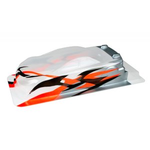 Кузов 1/10 частично окрашен - K Factory Mazda 190mm (Orange, base color needed)