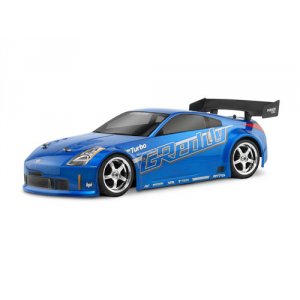 Кузов 1/10 - NISSAN 350Z GREEDY TWIN TURBO (190MM) - некрашеный