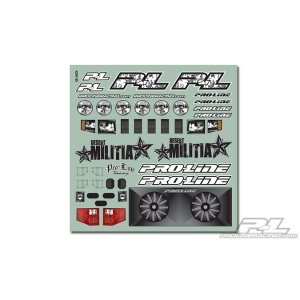 Кузов шорткорс 1/10 - Desert Militia Clear Body for Slash® Slash® 4x4, Ultima SC, SC10