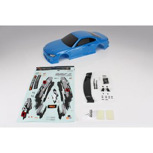 Кузов 1/10 с аксессуарами - E4D S15 Body Shell (синий)