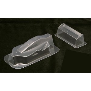 Кузов для 18B , Wing, Dirt Deflectors (1/18) некрашеный
