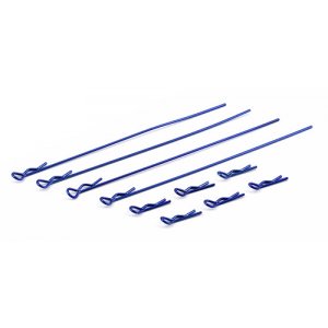 Клипсы кузовные FT (4+6) metallic blue