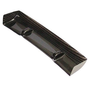TC4 V-Type Wing, Graphite Pattern. Fits only the AE TC4 190mm V-Type body.