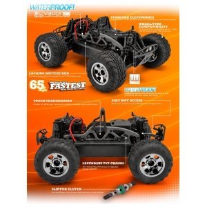 HPI Savage XS Flux 4WD 2.4GHz 1:12 RTR (влагозащита)
