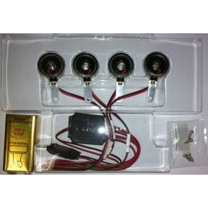 Комплект освещения - 4 Piece Rally/Truck Lighting Kit with Mounts - Blue