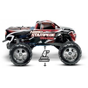 TRAXXAS 1/10 GP 2WD Nitro Stampede TQ RTR+ NEW Fast Charger