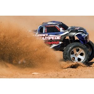 TRAXXAS 1/10 GP 2WD Nitro Stampede TQ RTR+ NEW Fast Charger