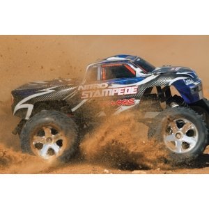 TRAXXAS 1/10 GP 2WD Nitro Stampede TQ RTR+ NEW Fast Charger
