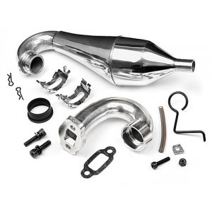 Выхлопная система резонансная W/ HD STEEL HEADER (BAJA) полный компл.