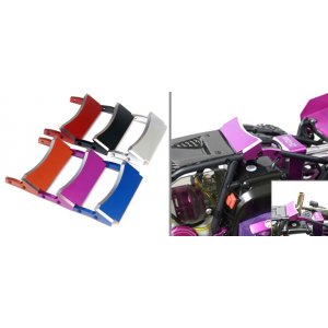 TGN Billet Spark Plug Cover for HPI Baja 5b silver