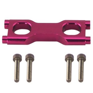 Alum. Bulkhead Brace Front or Rear (Purple): Savage .21/.25