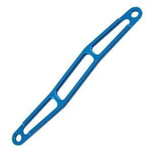 Alum. Battery Hold Down Plate (Blue)