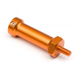 Ось колеса - ALUMINUM WHEEL HUB LEFT (ORANGE)