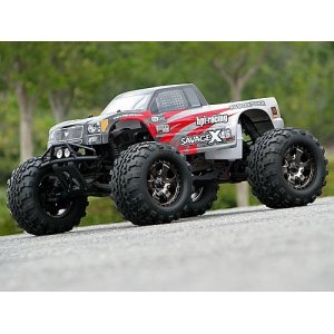 Savage x rc nitro truck deals