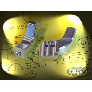 Axle block mount (set)