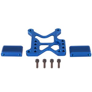 Alum. Engine Mount (Blue): Savage X/XSS