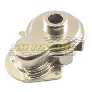 Alum. Gear Box Housing (Silver): Traxxas Stampede/Rustler/Slash