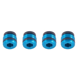 Alum. Pivot Ball Cap (4 PCS) (Blue): REVO 2.5/3.3/Platinum/E-Revo