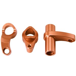 Alum. Bell Crank (Copper): ASSOCIATED RC8