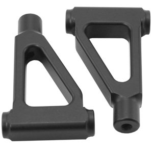 Alum. Rear Upper Arms (Black): HPI Baja 5b