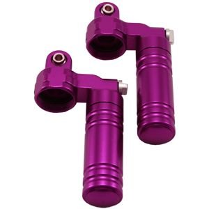 Крышки амортизаторов АЛЮМ. с расширительной камерой задние (Purple): BAJA 5B (2шт)