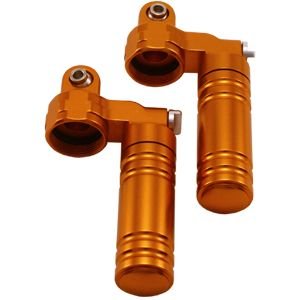 Крышки амортизаторов АЛЮМ. с расширительной камерой задние (Orange): BAJA 5B (2шт)