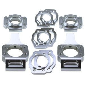 Кулаки задние Alum. w/ 1-3 Toe (Silver): HPI BAJA 5B