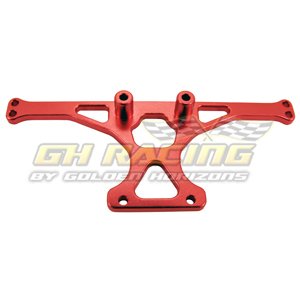Alum. Rear Body Mount (Red): Associated SC10