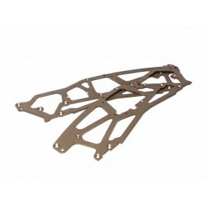 SUPER TVP CHASSIS 2.5MM SET (70755/GRAY/1 SET)
