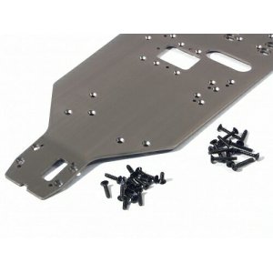 SUPER CHASSIS 2.5MM (7077S/GUN METAL)