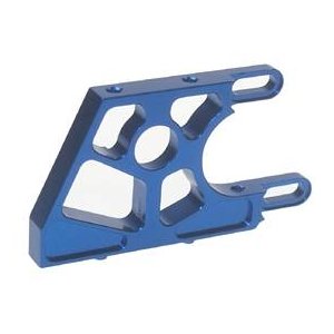 Задняя бабочка карбон B4 Carbon Rear Shock Tower (w/alum. mount) BLUE