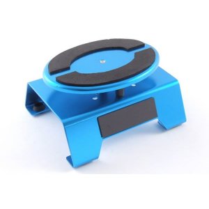 Стенд для ремонта моделей 1/8 - ALUM ROTATING - Blue w/MAGNET