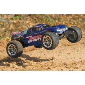 TRAXXAS    NITRO SPORT ASSB W/RADIO + NEW Fast Charger