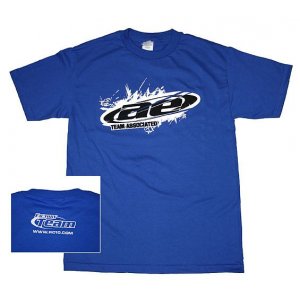 AE 07 T-Shirt, blue short sleeve, Extra L size