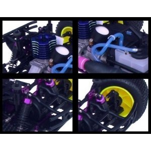 HSP Gladiator-L Nitro Off-Road Truggy 4WD 1:10 2,4G, ДВС нитро - 94120N