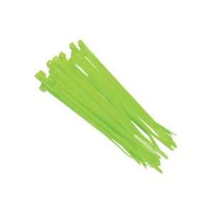 Стяжки нейлоновые IMEX 20 FLORESCENT GREEN TIE WRA